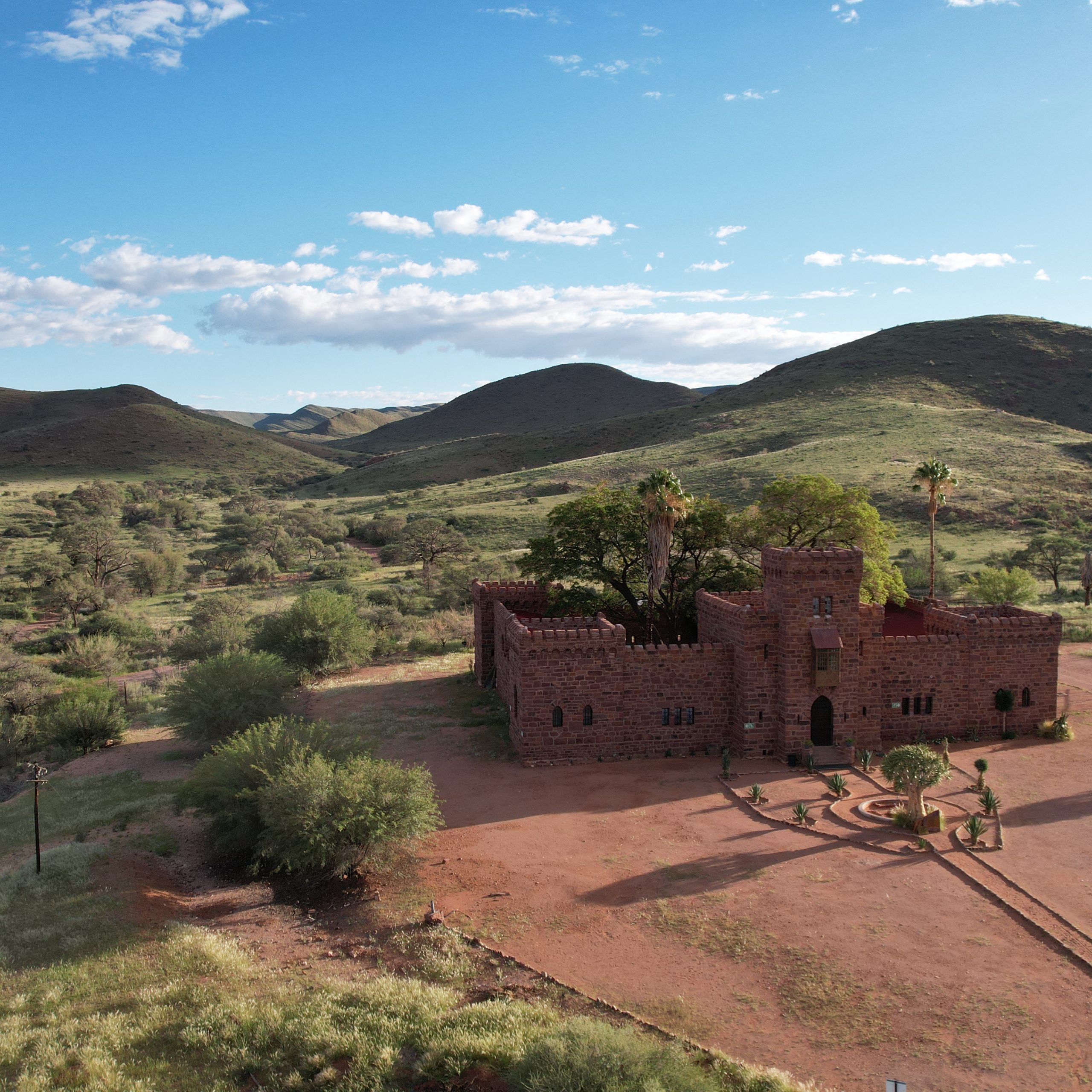Aerial Namibia landscape for specialist travel and visual storytelling context.
