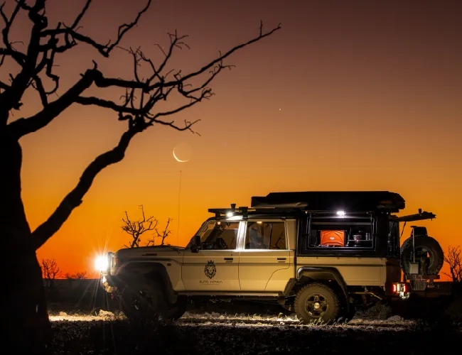 Elite Africa journey scene in Namibia